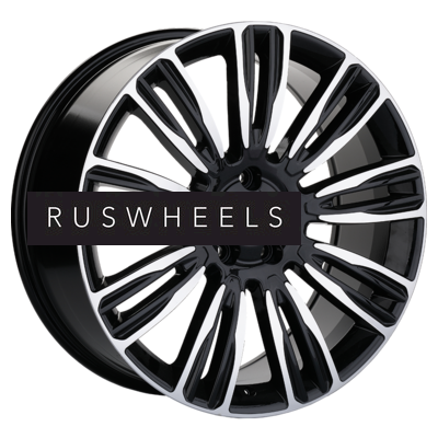 Диски Khomen Wheels 8,5x20/5x120 ET45 D72,6 KHW2004 (RRover) Black-FP Диски Khomen Wheels 8,5x20/5x120 ET45 D72,6 KHW2004 (RRover) Black-FP