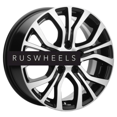 Диски Khomen Wheels 6,5x16/5x110 ET46 D63,3 KHW1608 (Changan CS35 Plus) Black-FP Диски Khomen Wheels 6,5x16/5x110 ET46 D63,3 KHW1608 (Changan CS35 Plus) Black-FP