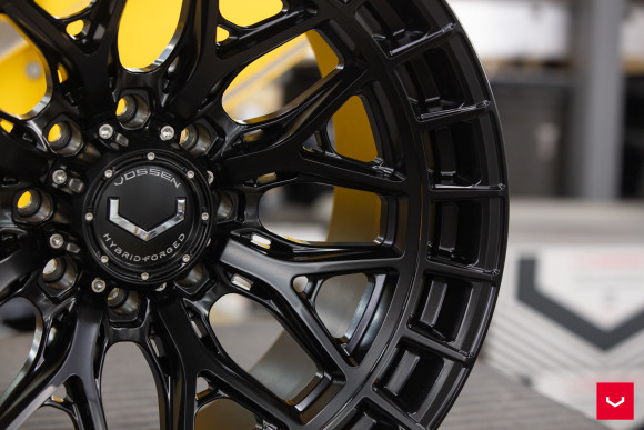 Диски Vossen HFX-1 22x10, Цвет: Satin Black (8 болтов)