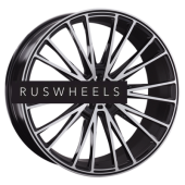 Диски Replay 9x22/5x108 ET45 D63,3 LR78 BKF (конус, C570)