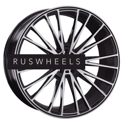 Диски Replay 9x22/5x108 ET45 D63,3 LR78 BKF (конус, C570)