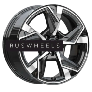 Диски КИК 7,5x18/5x112 ET46 D66,6 Кайан (КС1012) Алмаз черный