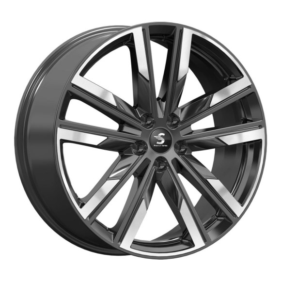 Диски СКАД Premium 8,0\R20 5*114.3 ET45 d67.1 Diamond Black Gris