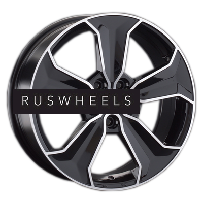 Диски Replay 7,5x18/5x114,3 ET49,5 D67,1 HND263 BKF (конус, C570)