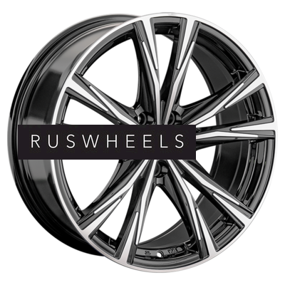 Диски Replay 8x18/5x108 ET33 D60,1 CHR119 BKF (конус, C570)