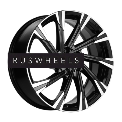 Диски Khomen Wheels 7,5x19/5x114,3 ET48 D67,1 KHW1901 (Tucson) Black-FP