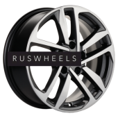 Диски Khomen Wheels 6,5x16/5x114,3 ET47 D66,1 KHW1612 (Fluence/Juke) Gray-FP Диски Khomen Wheels 6,5x16/5x114,3 ET47 D66,1 KHW1612 (Fluence/Juke) Gray-FP