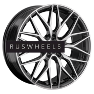 Диски LS FlowForming 8,5x18/5x112 ET30 D66,6 RC70 BKF (конус)