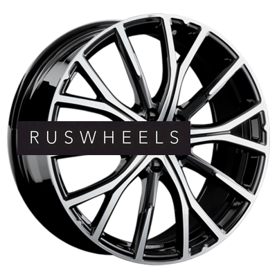 Диски LS Forged 8x19/5x112 ET38 D66,6 LS FG21 BKF (конус, C570)