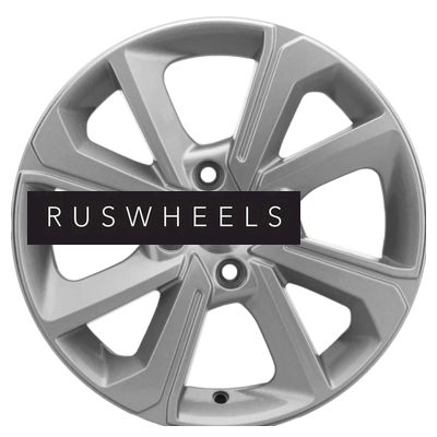 Диски Khomen Wheels 6x15/4x100 ET46 D54,1 KHW1501 (Rio/Solaris) F-Silver