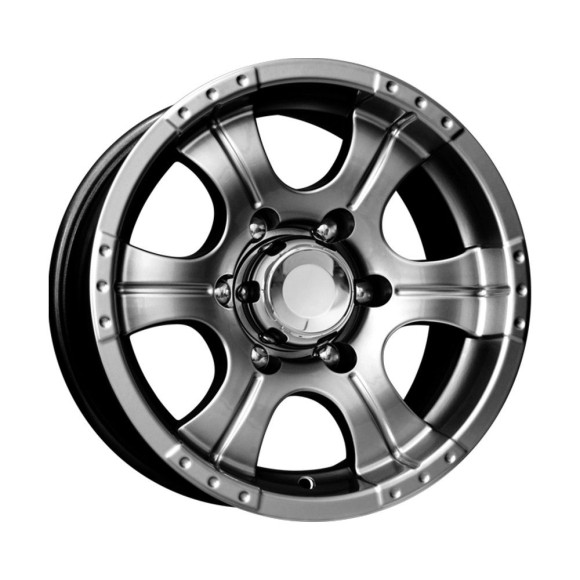 Диски КиК 7,0\R15 6*139.7 ET-5 d110.1 Дарк платинум Диски КиК 7,0\R15 6*139.7 ET-5 d110.1 Дарк платинум
