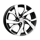 Диски КиК  Палермо-оригинал (КС607)  6,5\R16 5*112 ET42  d57,1  Алмаз черный  [r13935]