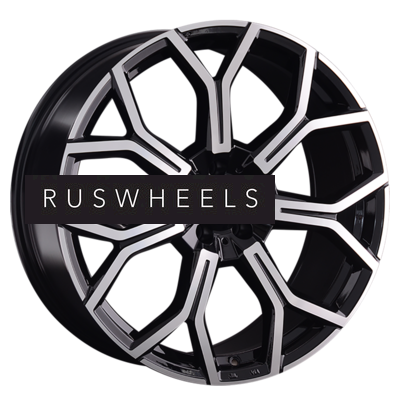 Диски Replay 9,5x21/5x120 ET49 D72,6 LR80 BKF (конус, C570)