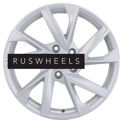 Диски Khomen Wheels 7x17/5x108 ET50 D63,3 KHW1714 (Kuga/Focus) F-Silver