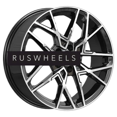 Диски КИК 7x18/5x108 ET38 D60,1 Вудроф (КС1044) Алмаз черный