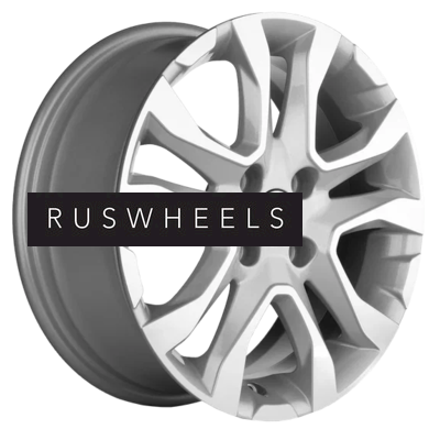 Диски Khomen Wheels 6x15/4x100 ET50 D60,1 KHW1503 (Vesta) F-Silver-FP