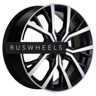 Диски Khomen Wheels 7x18/5x114,3 ET40 D66,5 KHW1806 (Haval Dargo) Black-FP