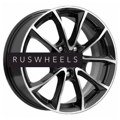 Диски iFree 6,5x16/5x114,3 ET50 D66,1 Джет (КС914) Блэк Джек