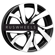 Диски КИК 6,5x16/5x114,3 ET47 D66,1 Палермо-оригинал (КС607) Алмаз черный КС607