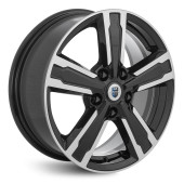 Диски КиК 6.5\R16 5*100 ET38 d57.1 алмаз чёрный Диски КиК 6.5\R16 5*100 ET38 d57.1 алмаз чёрный