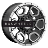 Диски LS 9x17/5x150 ET25 D110,1 1345 MBF (конус, Колпак+лого)