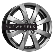 Диски K&K 6x15/4x100 ET45 D54,1 Джемини-оригинал (КС617) Дарк платинум Диски K&K 6x15/4x100 ET45 D54,1 Джемини-оригинал (КС617) Дарк платинум