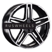 Диски Replay 7,5x18/5x114,3 ET35 D60,1 LX128 BKF (конус, C570)