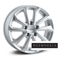 Диски Dezent R16 / 6.5J PCD 5x114.3 ЕТ 45 ЦО 67.1 KS silver