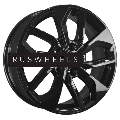 Диски Khomen Wheels 7x17/5x114,3 ET45 D60,1 KHW1703 (Changan/Geely/Lexus/Toyota) Black