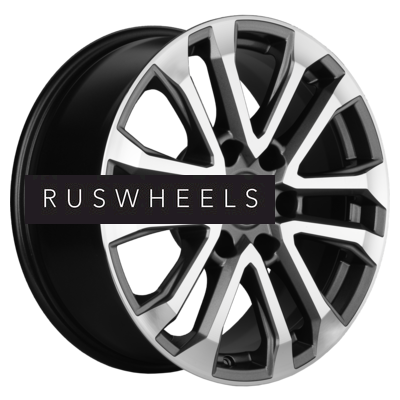 Диски Khomen Wheels 7,5x18/6x139,7 ET42 D100,1 KHW1805 (Great Wall POER) Gray-FP Диски Khomen Wheels 7,5x18/6x139,7 ET42 D100,1 KHW1805 (Great Wall POER) Gray-FP