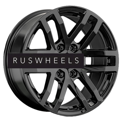 Диски LS 9x18/6x139,7 ET30 D100,1 1279 BK (конус, Колпак+лого)