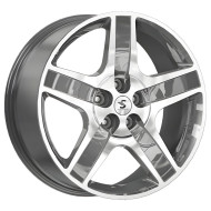 Диски СКАД Premium 8.5\R20 5*108 ET43 d60.1 Diamond gloss graphite