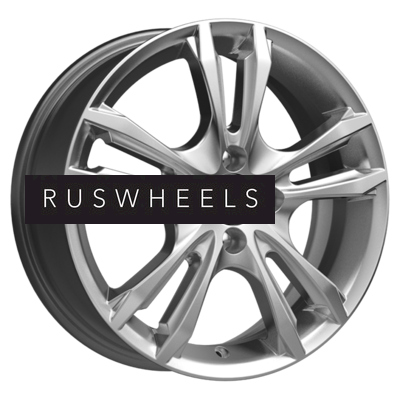 Диски КИК 6x16/5x112 ET48 D57,1 Samara-оригинал (КС866) Сильвер SK