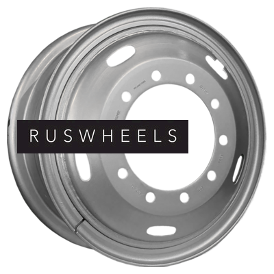 Грузовые диски SRW 8,5x24/10x335 ET180 D281 Silver (3248505) Камаз 6580 / Вольво / Скания / Ман / Мерседес (б/к)