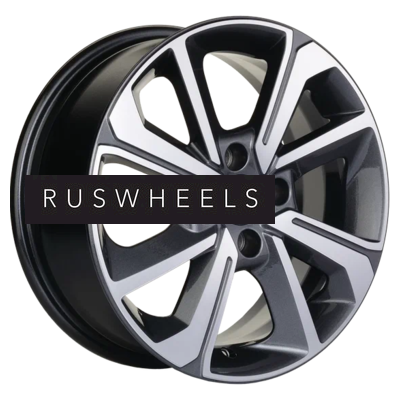 Диски Khomen Wheels 6x15/4x98 ET36 D58,6 KHW1501 (Lada Granta) Gray-FP