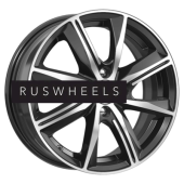 Диски КИК 7x16/5x114,3 ET50 D67,1 Арнар (КС904) Алмаз черный