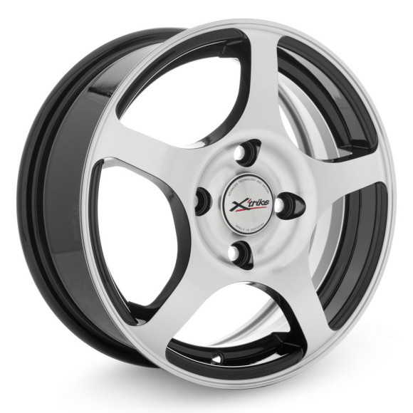 Диски Xtrike 5.5\R14 4*108 ET20 d65.1 BK/FP Диски Xtrike 5.5\R14 4*108 ET20 d65.1 BK/FP