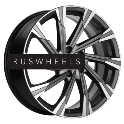 Диски Khomen Wheels 7,5x19/5x114,3 ET48 D67,1 KHW1901 (Tucson) Gray-FP