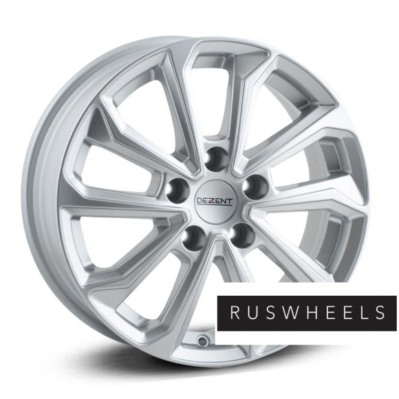 Диски Dezent R17 / 7J PCD 5x114.3 ЕТ 40 ЦО 66.1 KS silver