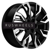 Диски Khomen Wheels 7x18/5x114,3 ET38 D67,1 KHW1809 (Outlander) Black-FP