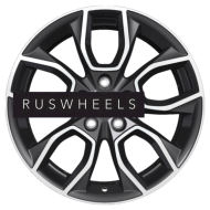 Диски Khomen Wheels 7x17/5x110 ET40 D67,1 KHW1713 (Evolute i-Joy) Black-FP
