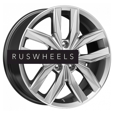 Диски КИК 7x17/5x114,3 ET45 D67,1 КС774 Дарк платинум