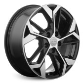 Диски iFree Original 6.5\R17 5*114.3 ET37 d66.6 алмаз чёрный
