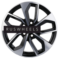 Диски Khomen Wheels 7x17/5x112 ET43 D57,1 KHW1703 (Kodiaq/Tiguan) Black-FP