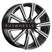 Диски Replay 7,5x19/5x114,3 ET35 D60,1 TY389 BKF (конус, C570)