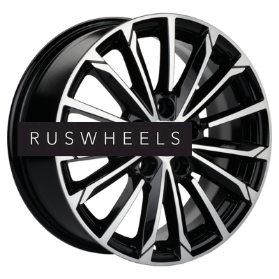 Диски Khomen Wheels 6,5x16/5x114,3 ET44 D67,1 KHW1611 (Huyndai/Kia) Black-FP