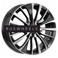 Диски КИК 6,5x17/4x100 ET41 D60,1 Flanker-оригинал (КС905) Алмаз черный