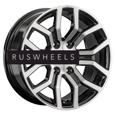 Диски LS 8,5x17/6x139,7 ET25 D106,1 1367 BKF (конус)