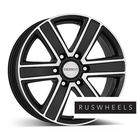 Диски Dezent R18 / 8J PCD 6x139.7 ЕТ 35 ЦО 67.1 TJ dark