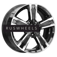 Диски КИК 6,5x16/5x114,3 ET50 D67,1 Оклахома (КС998) Алмаз черный